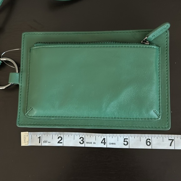 Free People Suns Out Crossbody Purse Pouch Leather Golf Green Concert NEW - Picture 11 of 11